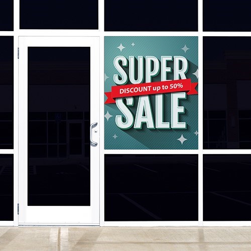 Magic New Vue Perforated Window Film
